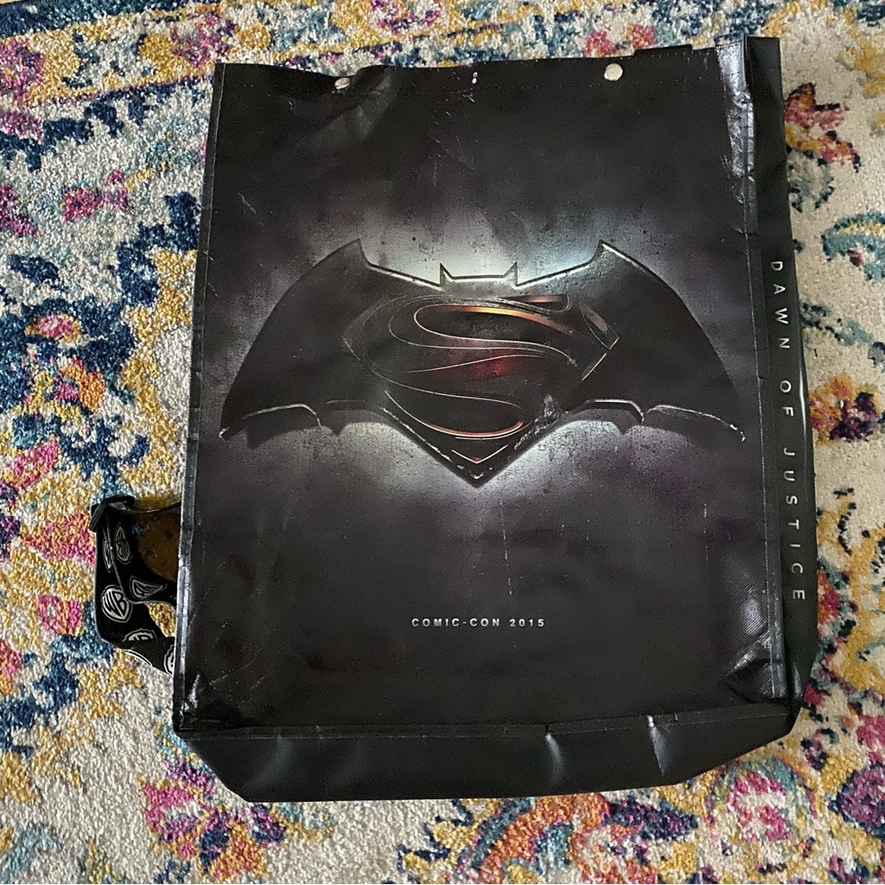 2015 San Diego Comic Con Collectible Bag Batman v Superman Dawn of Justice